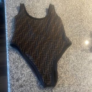 Authentic Fendi one piece swim